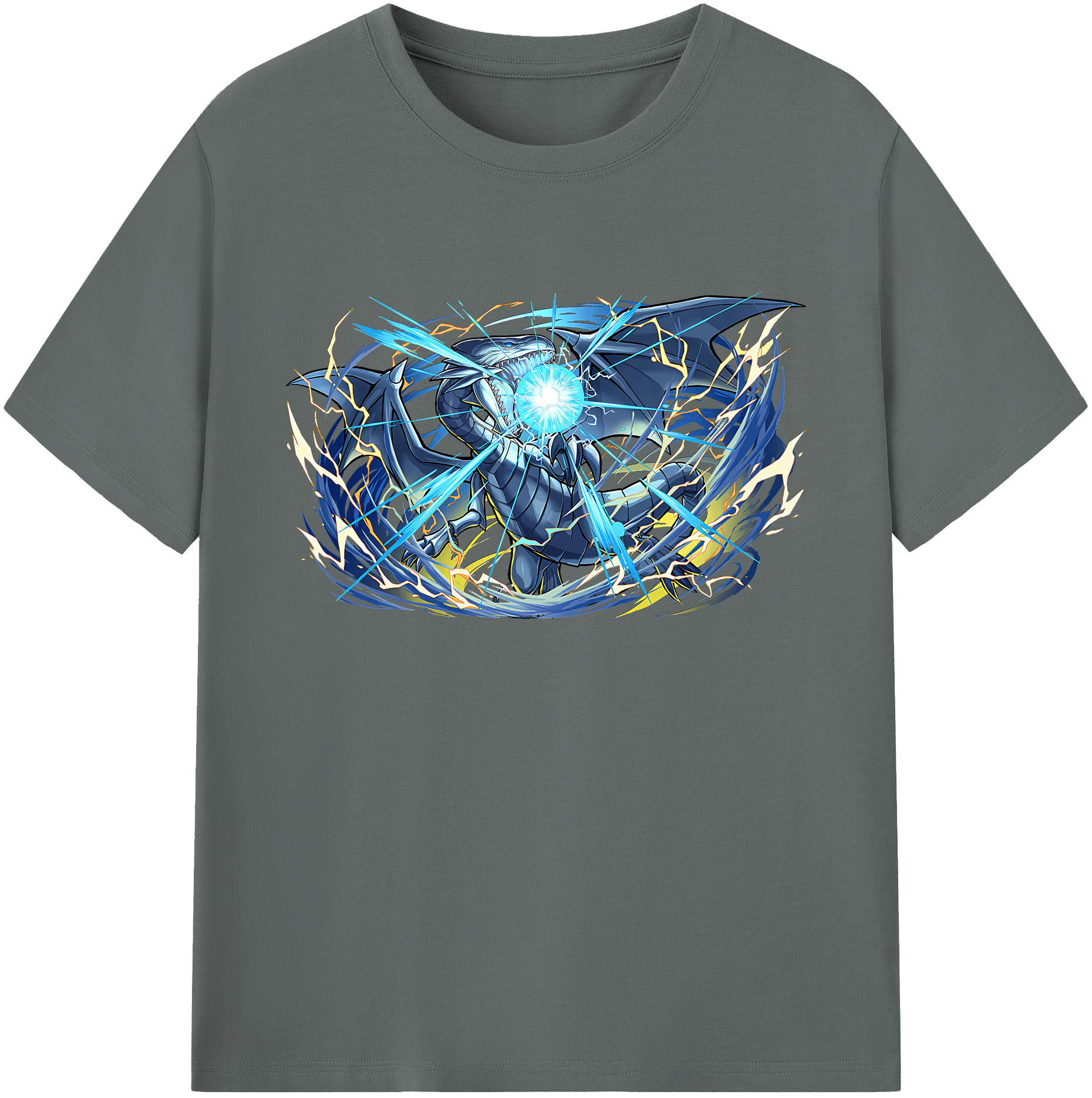 （画像用） 遊☆戯☆王 Yu-Gi-Oh! 綿100％ メンズ半袖Tシャツ｜肌触りやわらか＆通気性